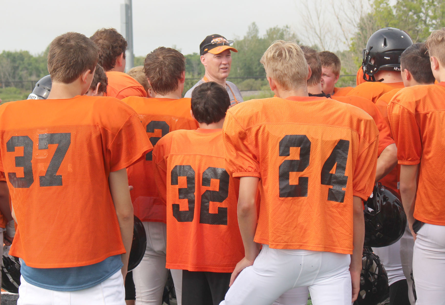 Stanley-Boyd football practice 8-12-19